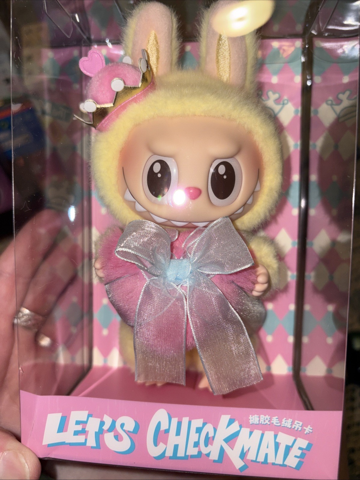 Let’s Checkmate Mokoko Pendant Plush Doll POPMART US Seller
