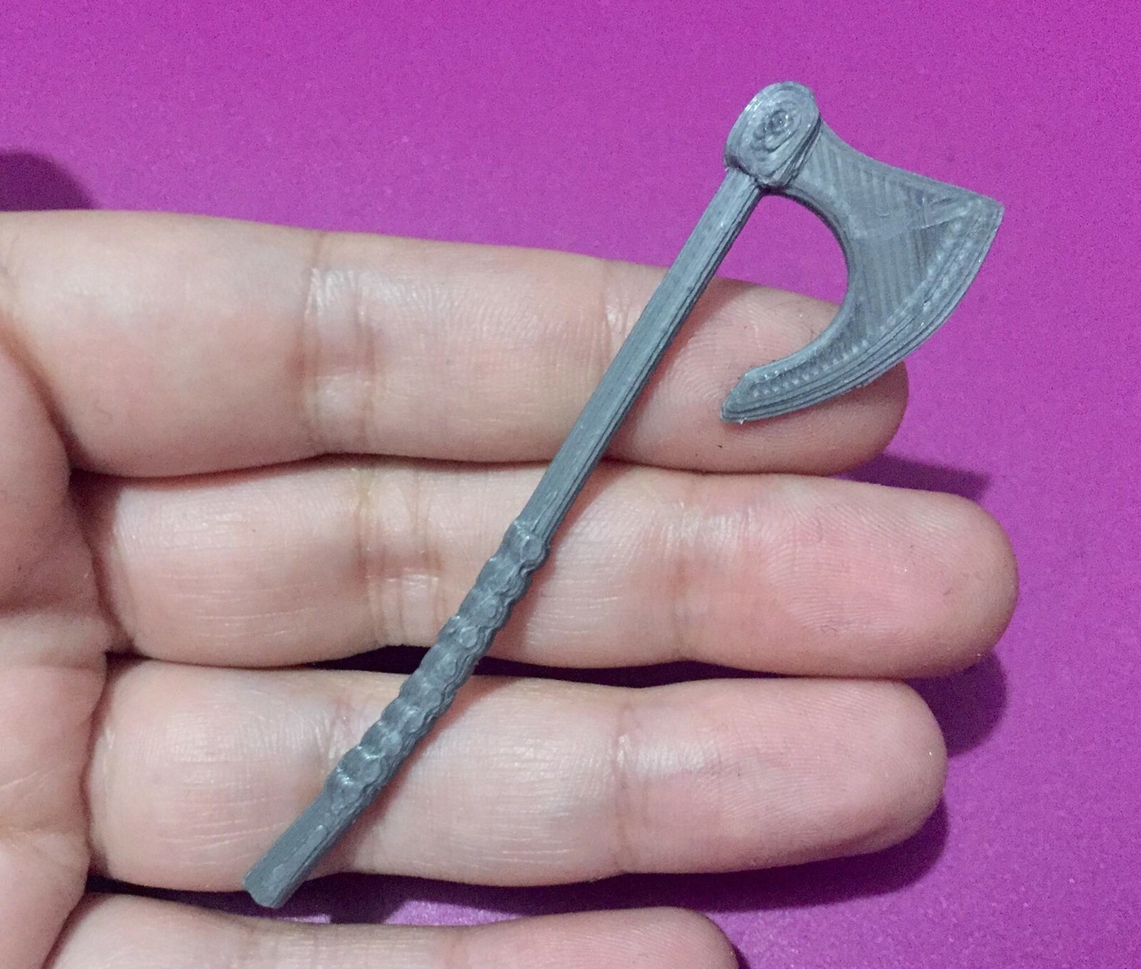 Custom Action Figure Diorama Display Accessory Tomahawk Axe Weapon 1/12 Scale
