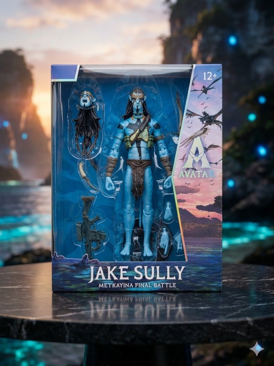 McFarlane Collector Edition — Avatar: Fire and Ash: Jake Sully (Metkayina Final)