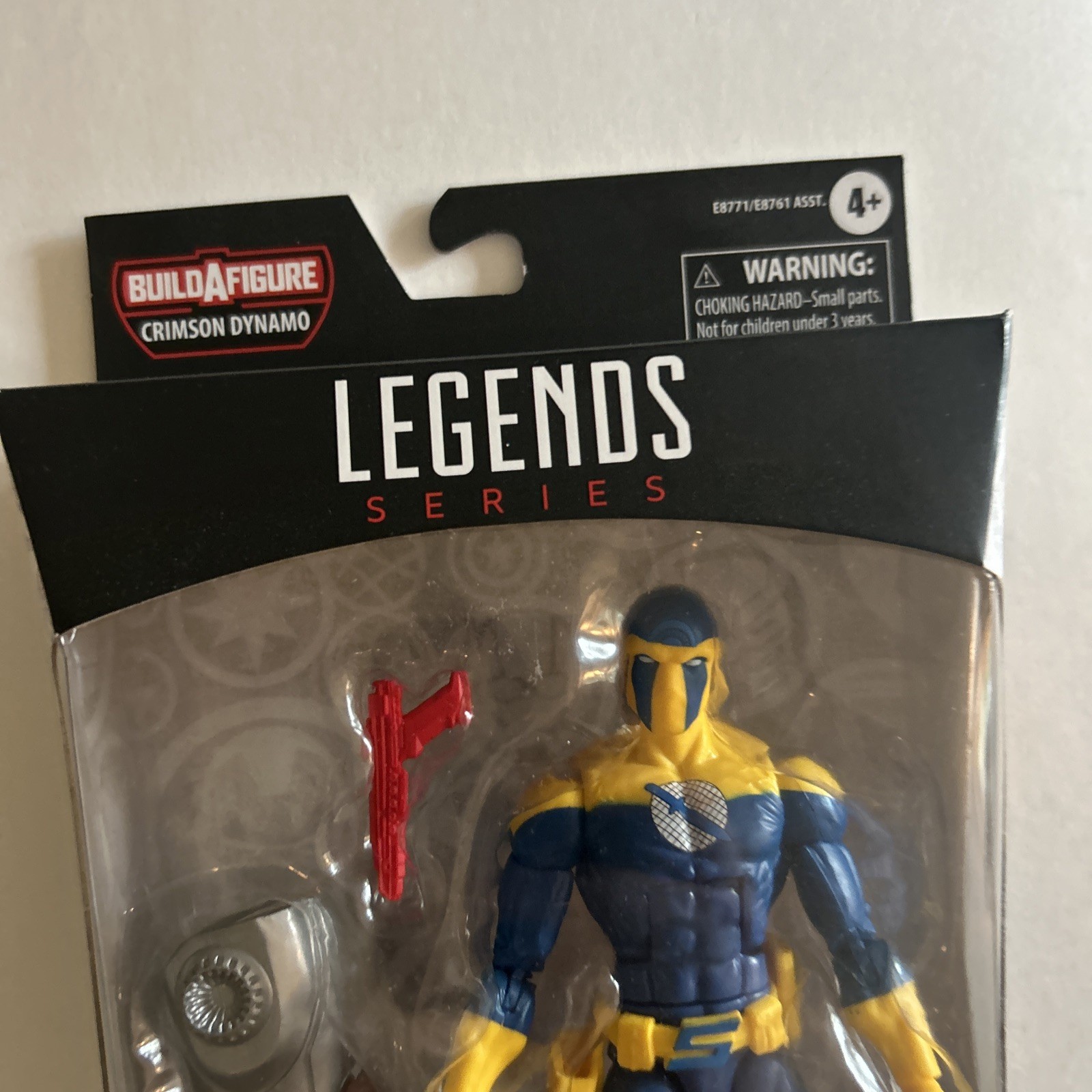 Marvel Legends Spymaster 6” Action Figure Hasbro Crimson Dynamo BAF