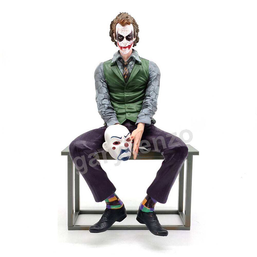 DC Comics The Joker Figure The Dark Knight Heath Ledger 9.84in Statue Model Toy