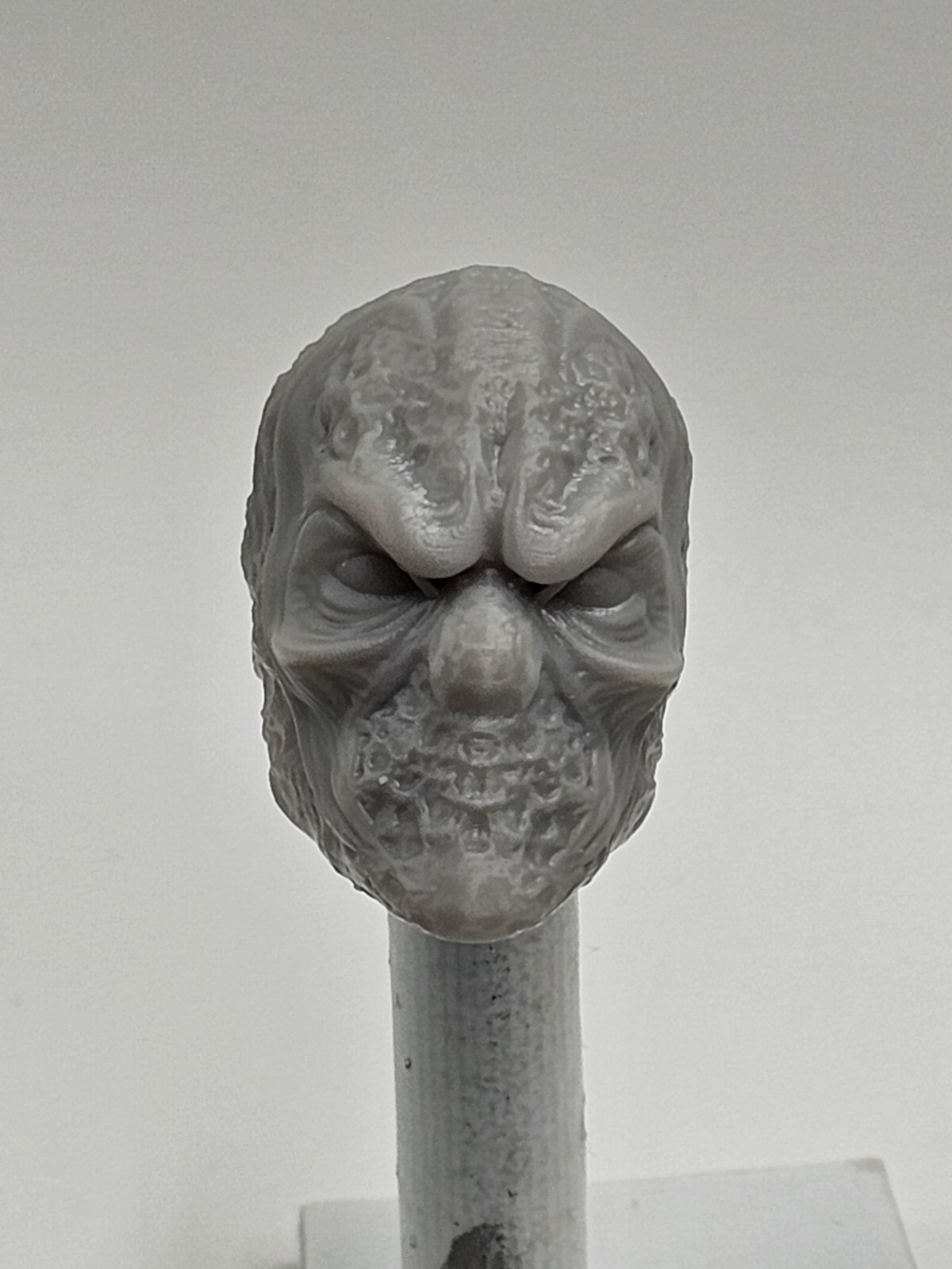 3d Printed BURNT SPAWN HEAD 1:12 6&Prime; GI Joe Classified/Marvel Legends