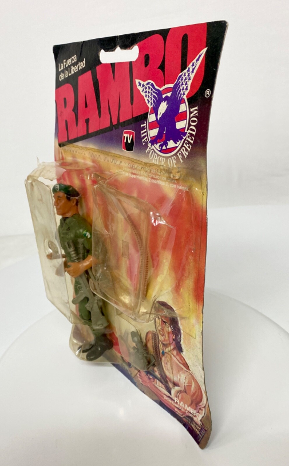 Rambo Colonel Trautman Sound Effect FX JOCSA Argentina 80&rsquo;s not Coleco Glasslite