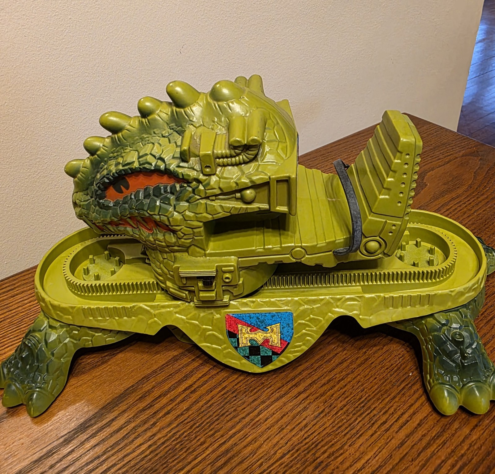 Vintage 1983 He Man Complete Dragon Walker Tested & Works MOTU Very Nice