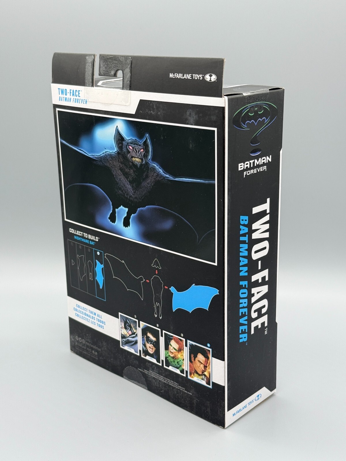 TWO-FACE McFarlane 7&Prime; DC Multiverse BATMAN FOREVER Movie Nightmare Bat BAF wave