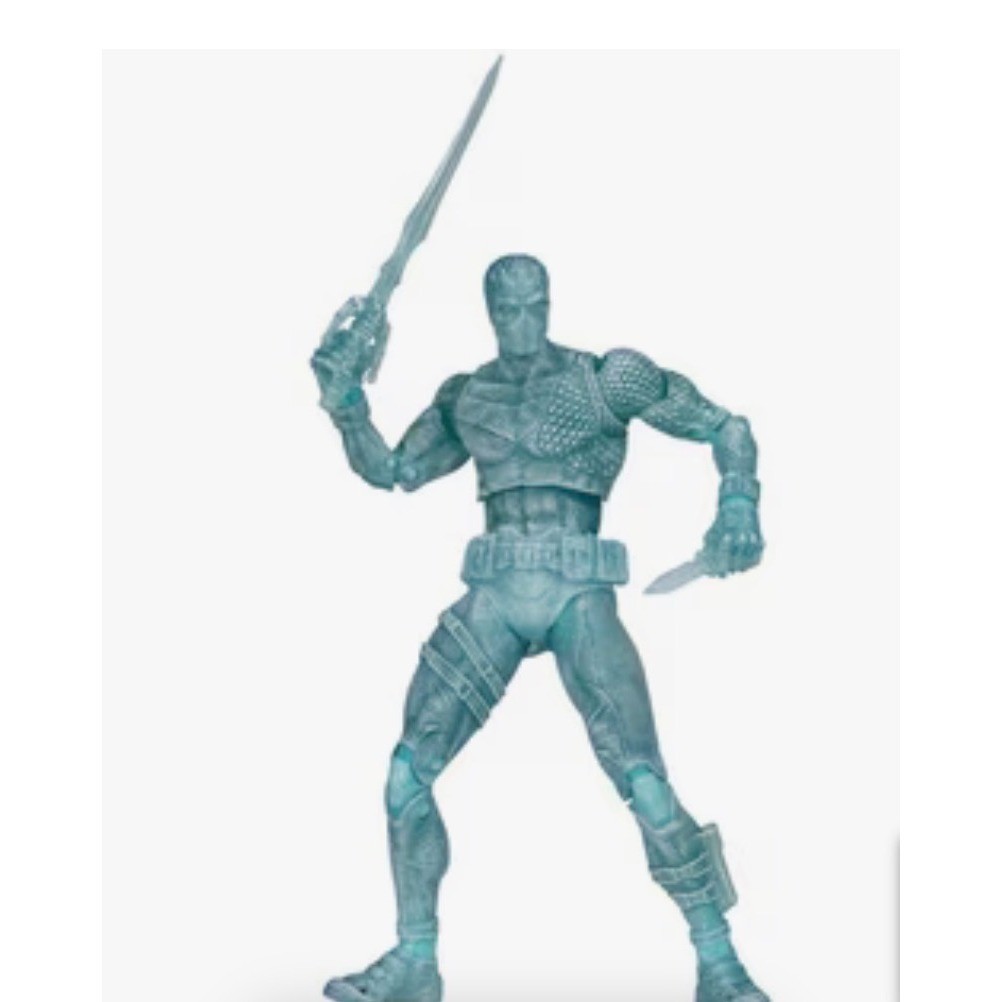 McFarlane DC Multiverse Deathstroke Frostbite Edition Gold Label GameStop 1/5000