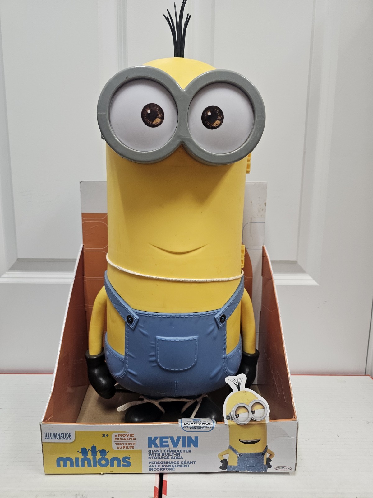 Kevin « Minions » Universal Studios Jakks Pacific 2015 Storage Case 20” NEW NIB