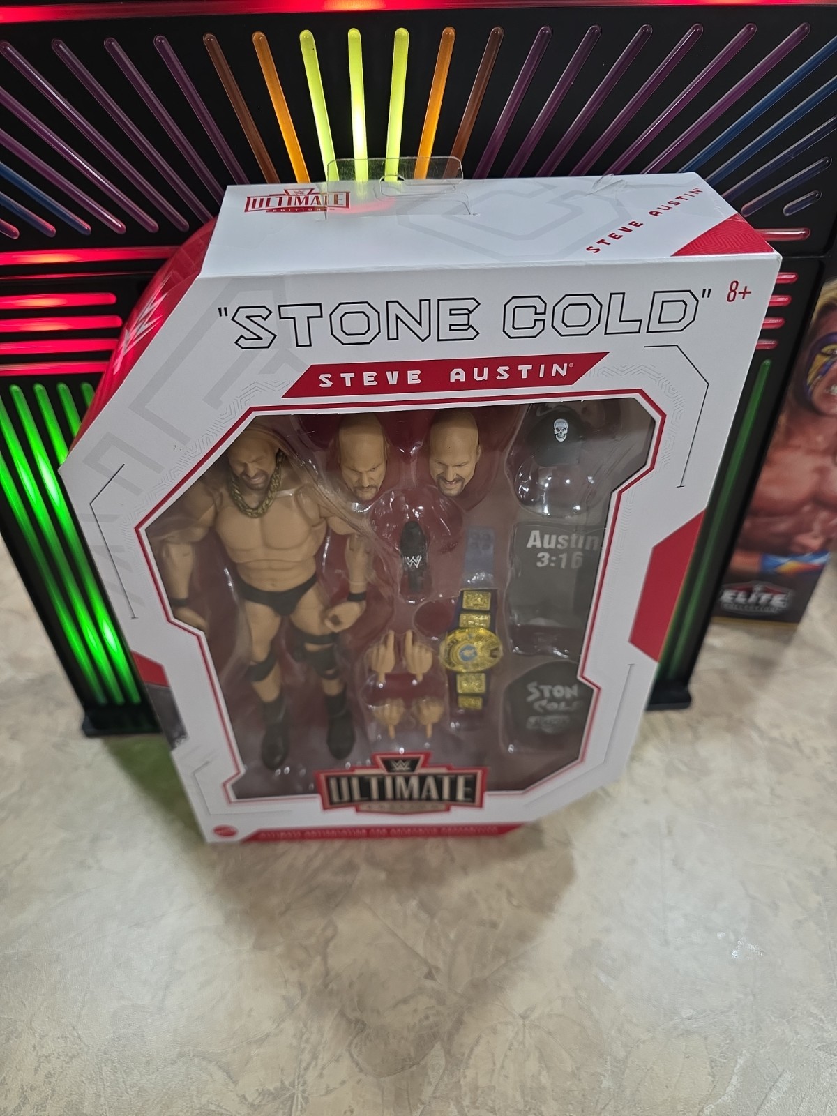 WWE Ultimate Edition Stone Cold Steve Austin 6&Prime; Action Figure 2021 Mattel New