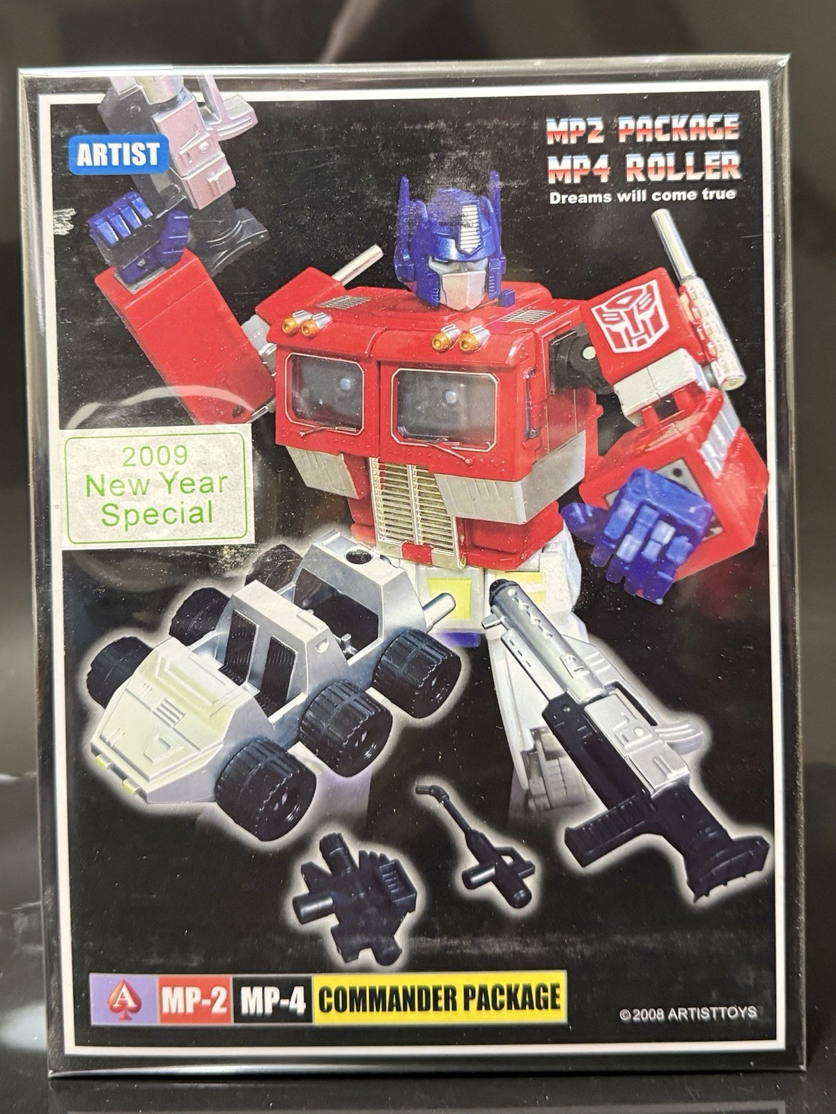 Artist Toys Transformers Commander Package MP-2 MP-4 Mint Factory Sealed New