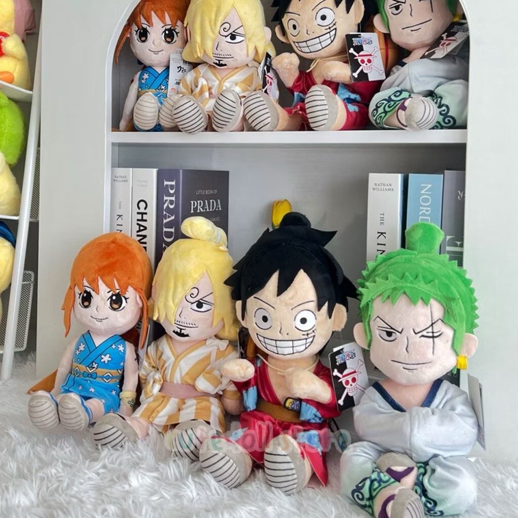 9&Prime; Authentic Toei Animation ONE PIECE ZORO Plush Stuffed Doll Toy Pillow