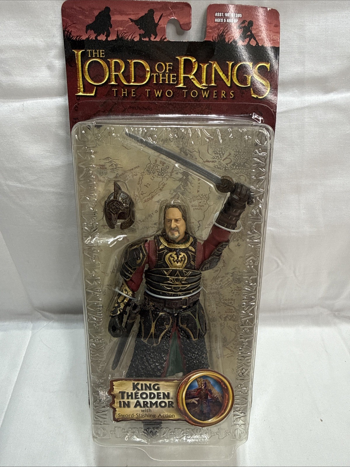 Lord Of The Rings The Two Towers Possessed King Theoden Action Figure Toy Biz