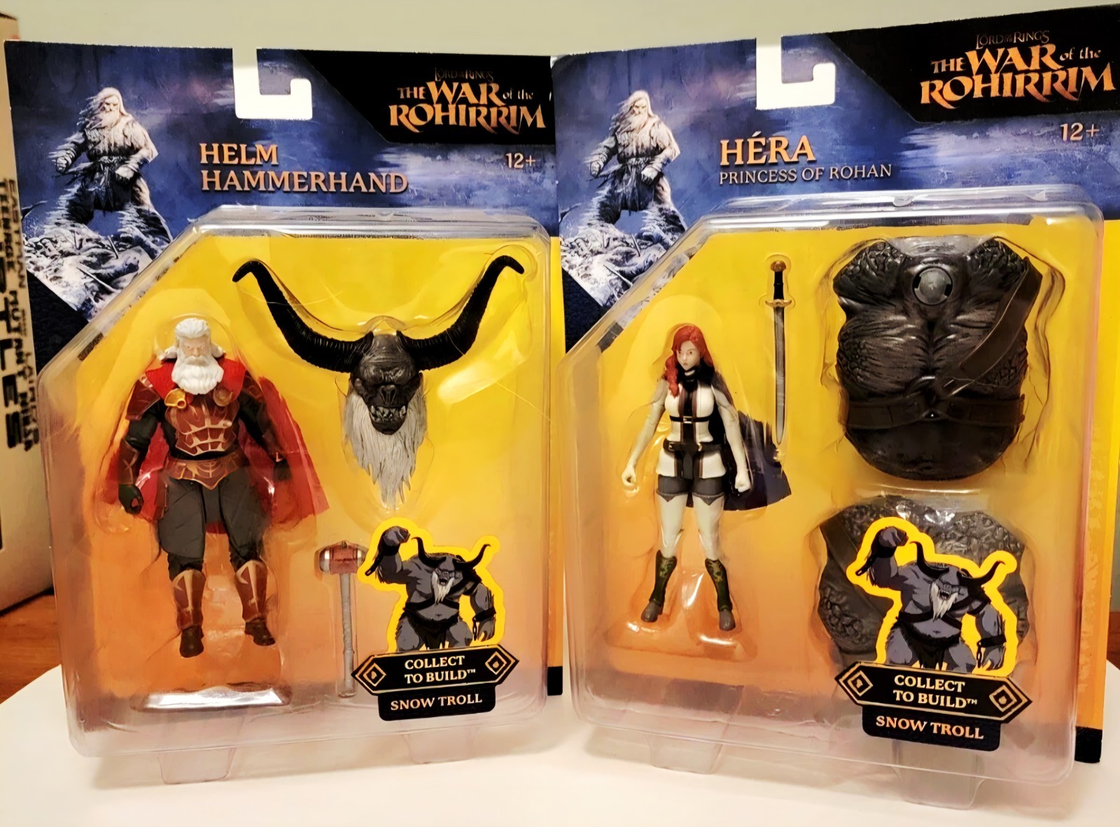 The Lord of the Rings: The War of the Rohirrim Build-A-Figure Bundle of 4 NEW