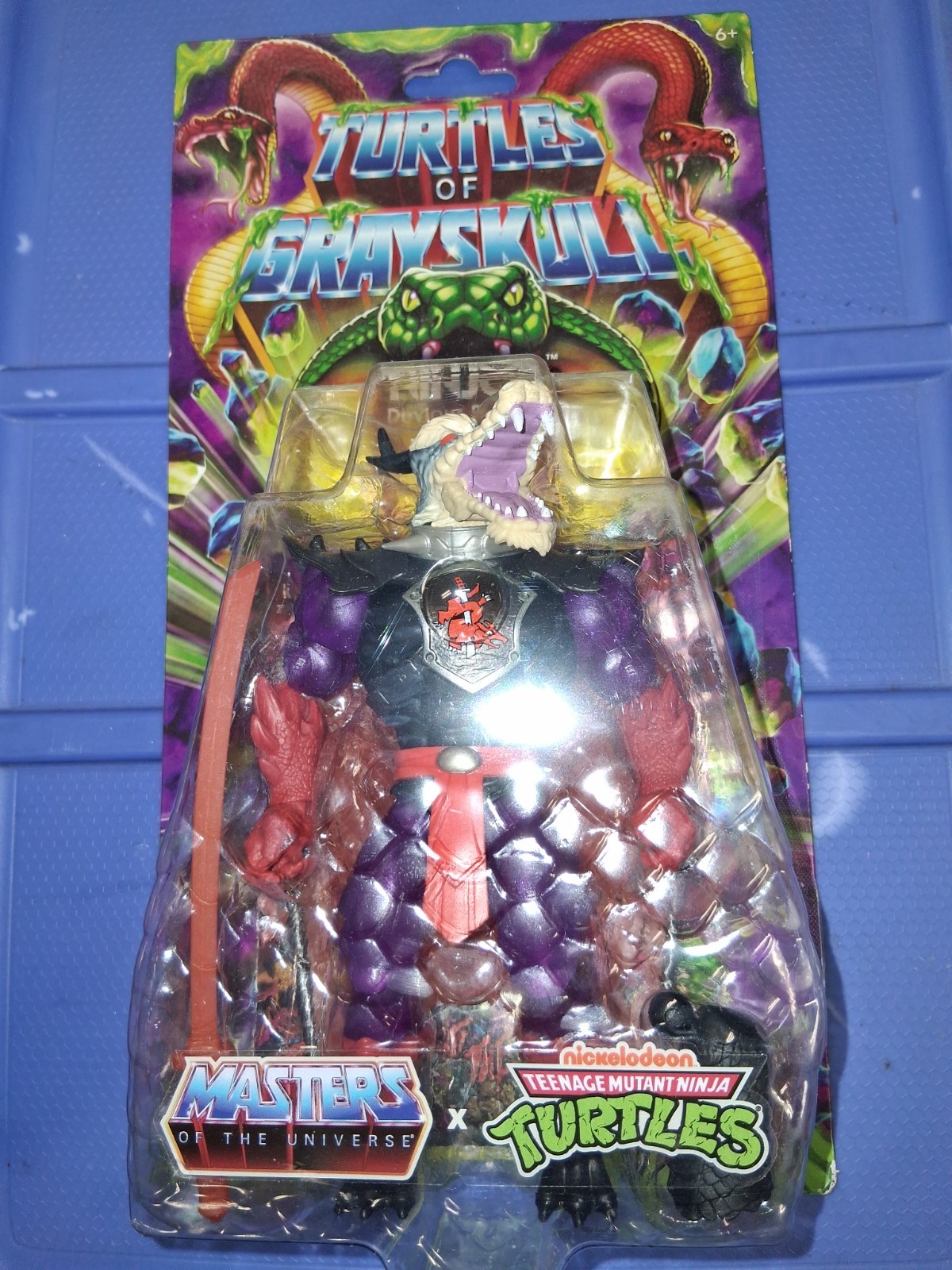 Ninjor Rattlor Masters Of The Universe Turtles Of Grayskull Figures