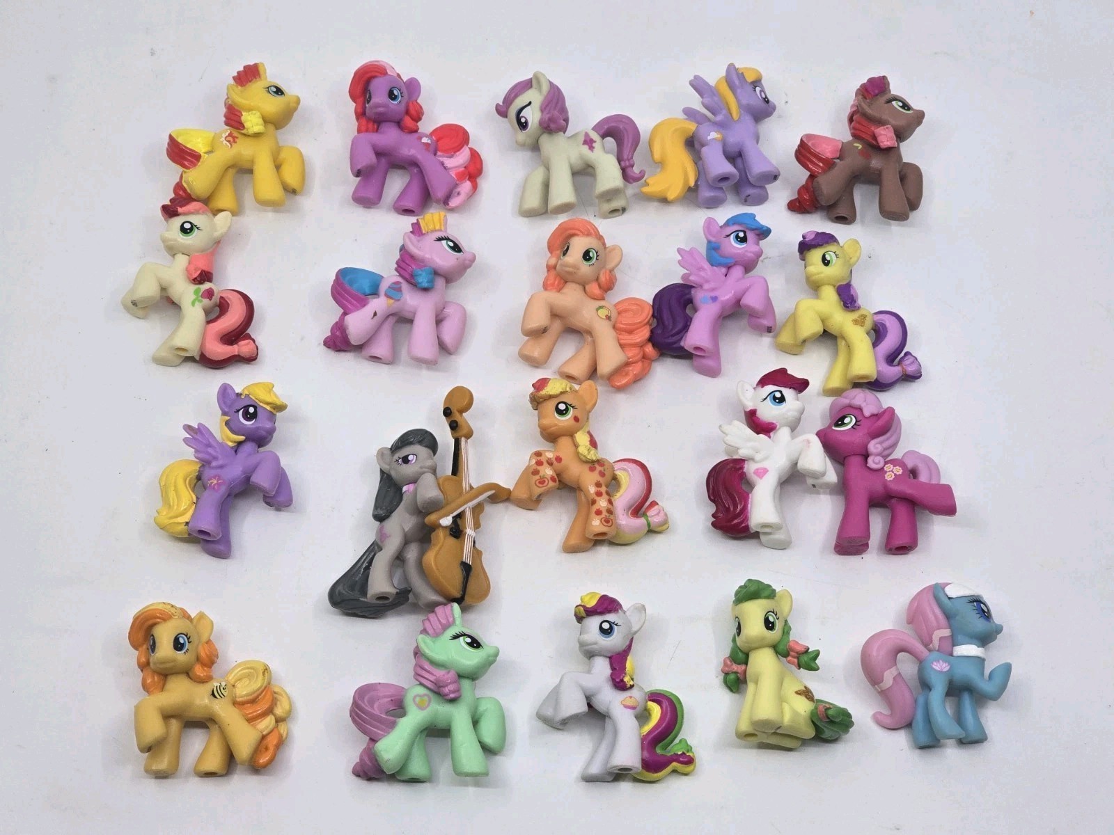 My Little Pony Mixed Lot of 20 Blind Bag Mini Figures PVC FiM Sunset Shimmer 2&Prime;