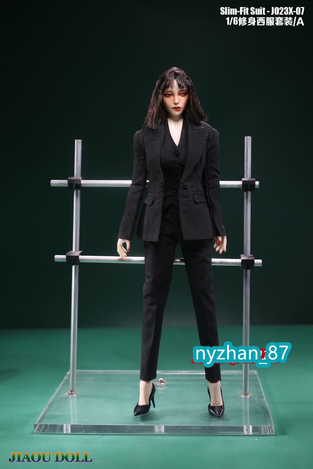JO23X-07A 1/6 Slim Suit Coat Trousers Vest Clothes For 12 » Female PH TBL Figure