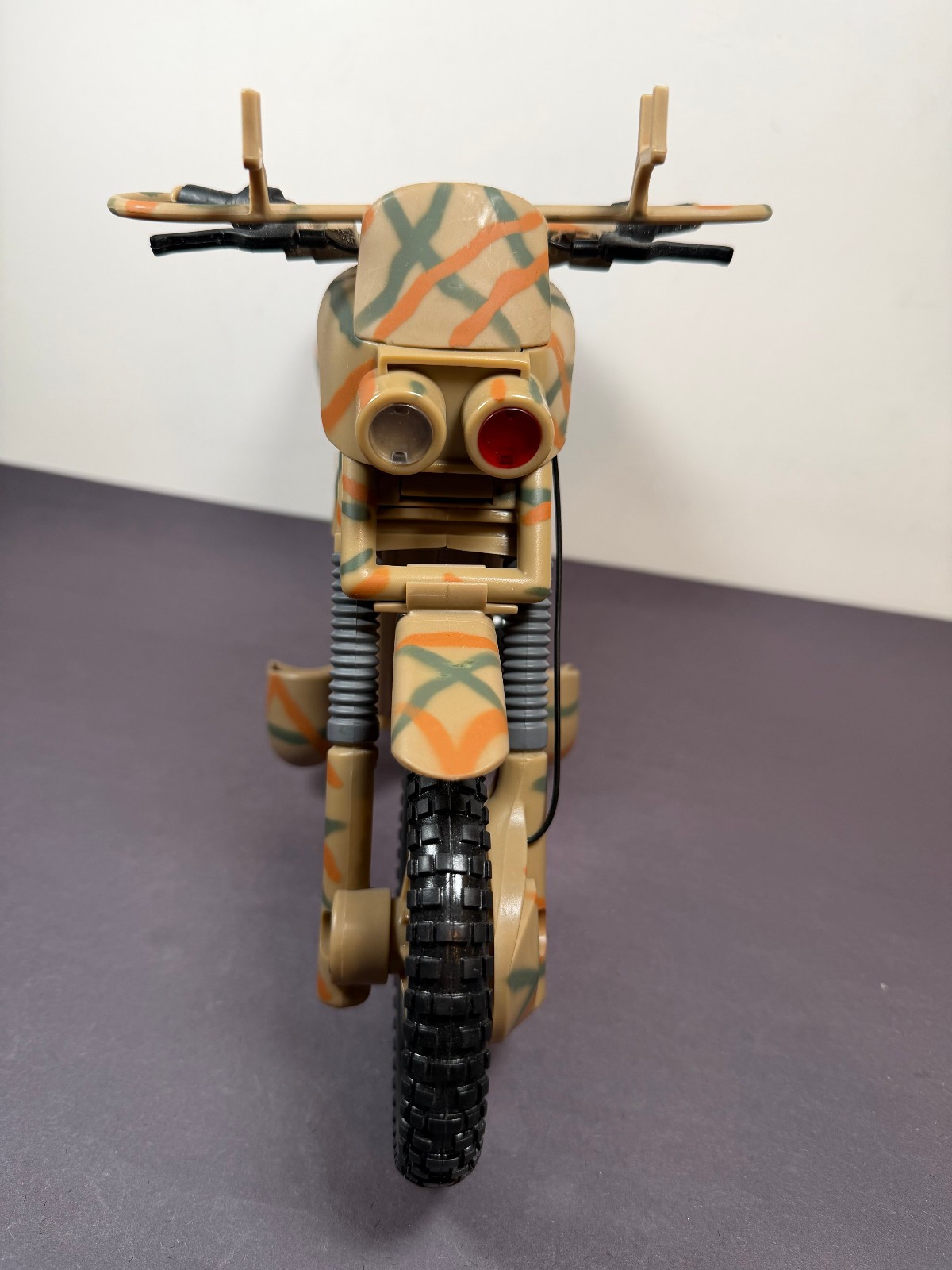 GI Joe ARMY RANGER ATTACK CYCLE 12&Prime; Action Figure 1/6 Scale Motorcycle 2002