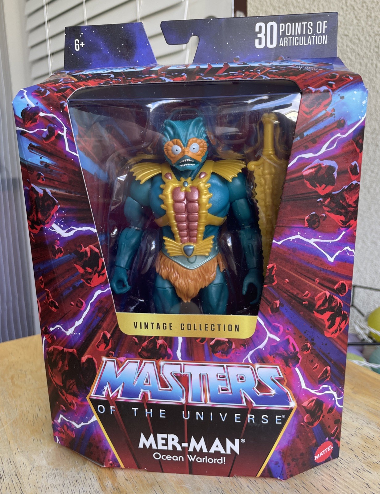 Masters of the Universe Mer-Man Vintage Collection New Sealed