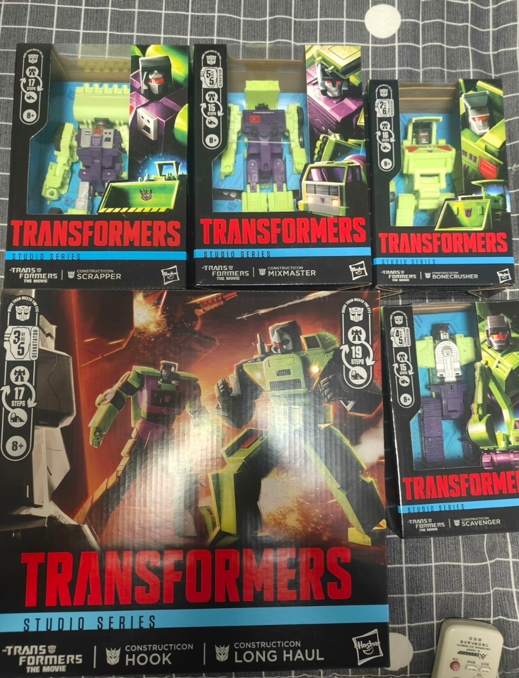 Transformers Studio Series 86 Devastator ( set of 6 Constructicons ) new-sealed
