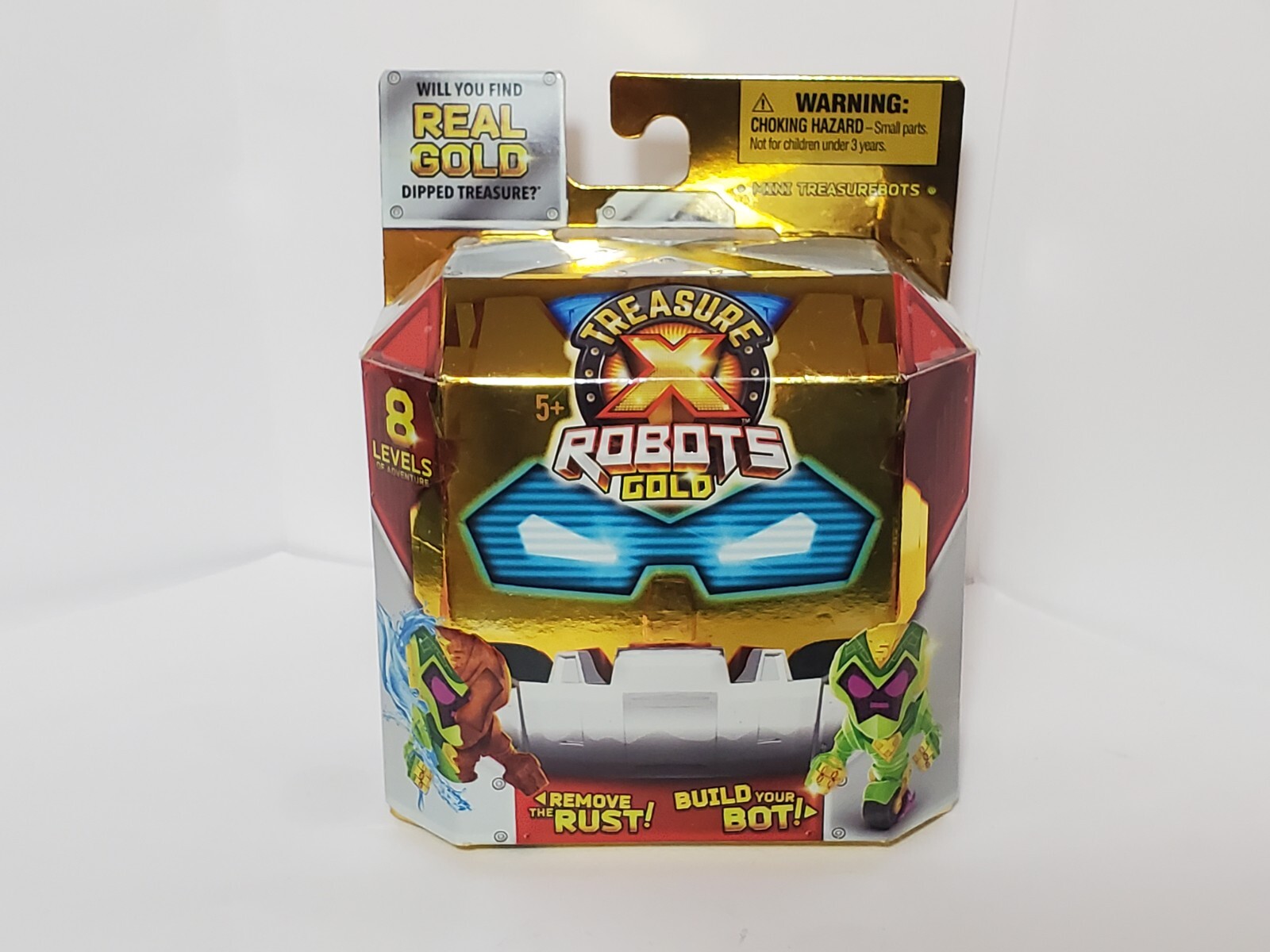 TREASURE X ROBOTS GOLD MINI ROBOTS – NEW