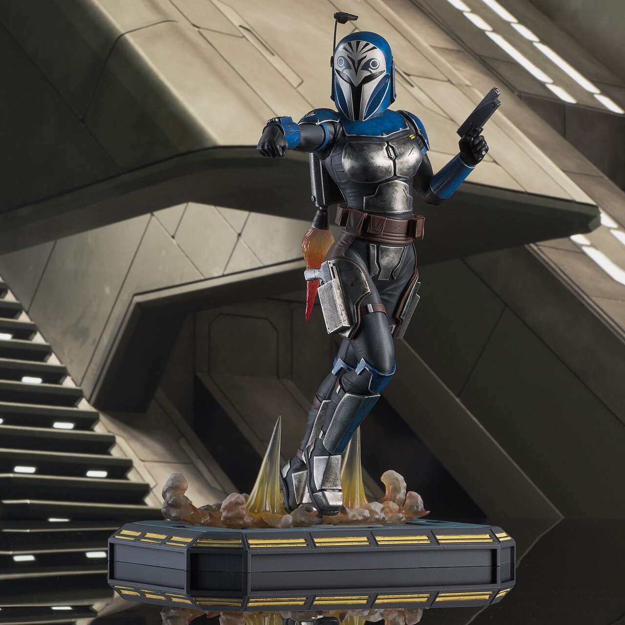 Star Wars Premier Collection Bo Katan Kryze 1:7 Diamond Select – #2551/3k USA