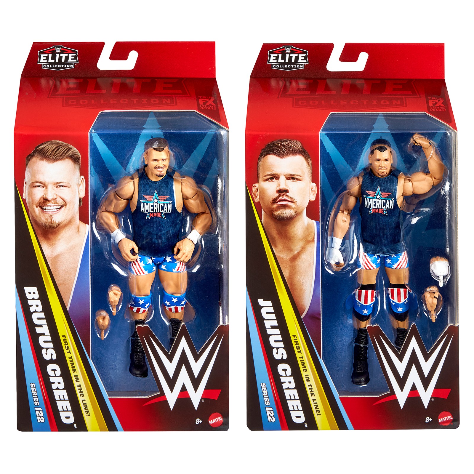 Package Deal (Set of 2) – Creed Brothers (Brutus & Julius) WWE Elite 122