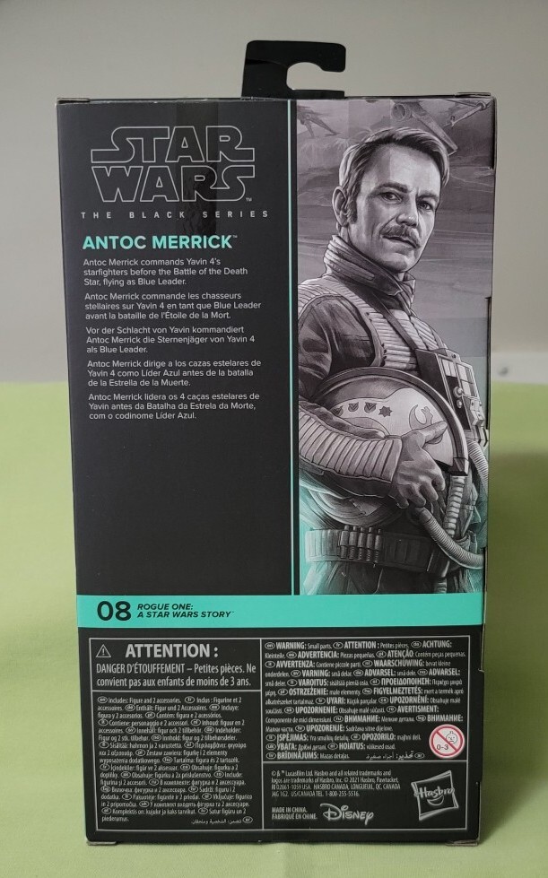 Star Wars Black Series Antoc Merrick Rogue One 6&Prime; Action Figure Target Exclusive