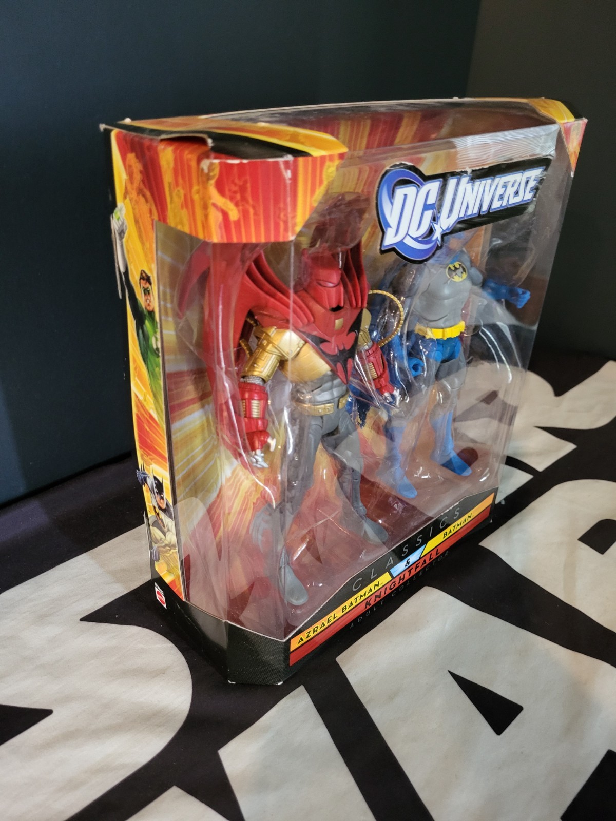 Azrael Batman & Regular Knightfall DC UNIVERSE CLASSICS Mattel MIB NEW