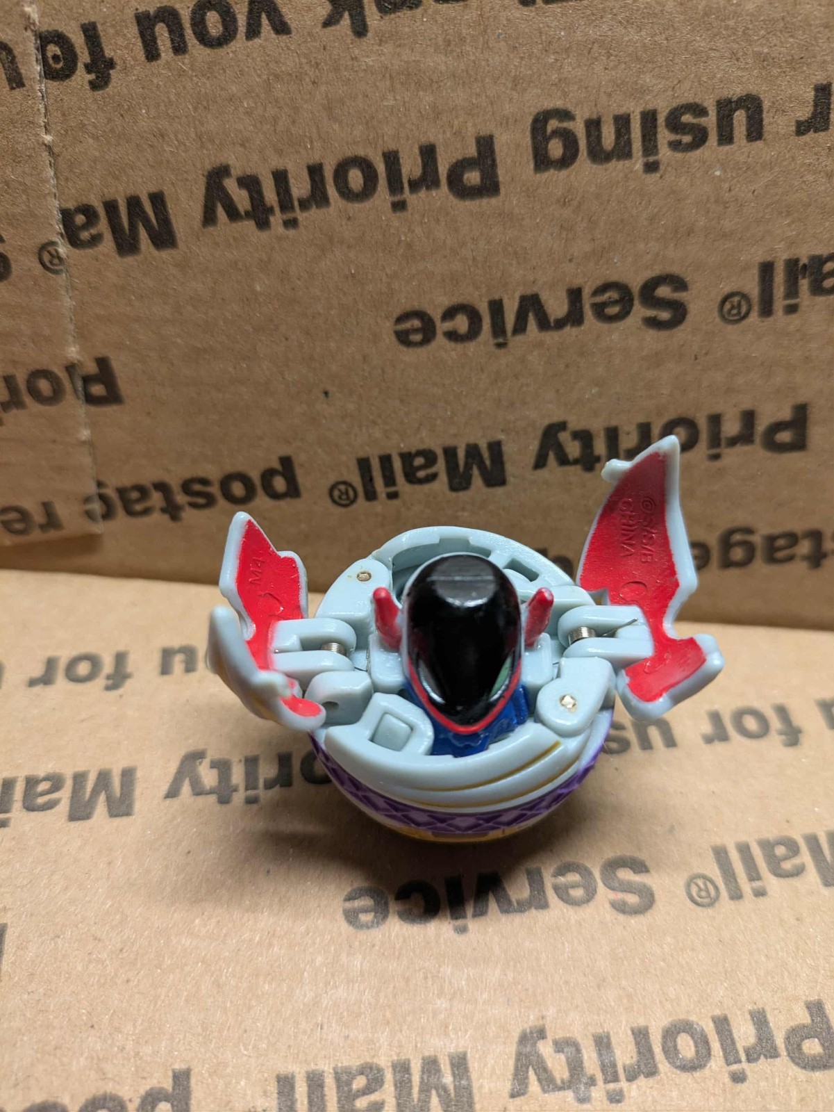 🔥 Bakugan Battle Brawlers Subterra Tan Diablo 480G Gray PREYAS DEVIL VG 🔥