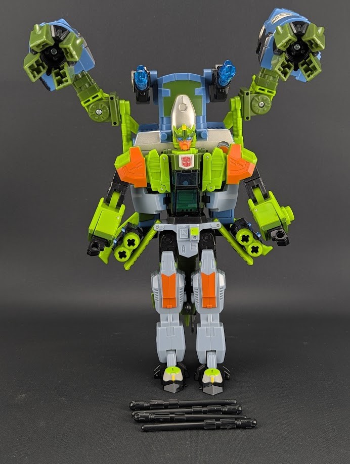 Transformers Superlink Sprung complete Takara SC-20 Energon Bulkhead