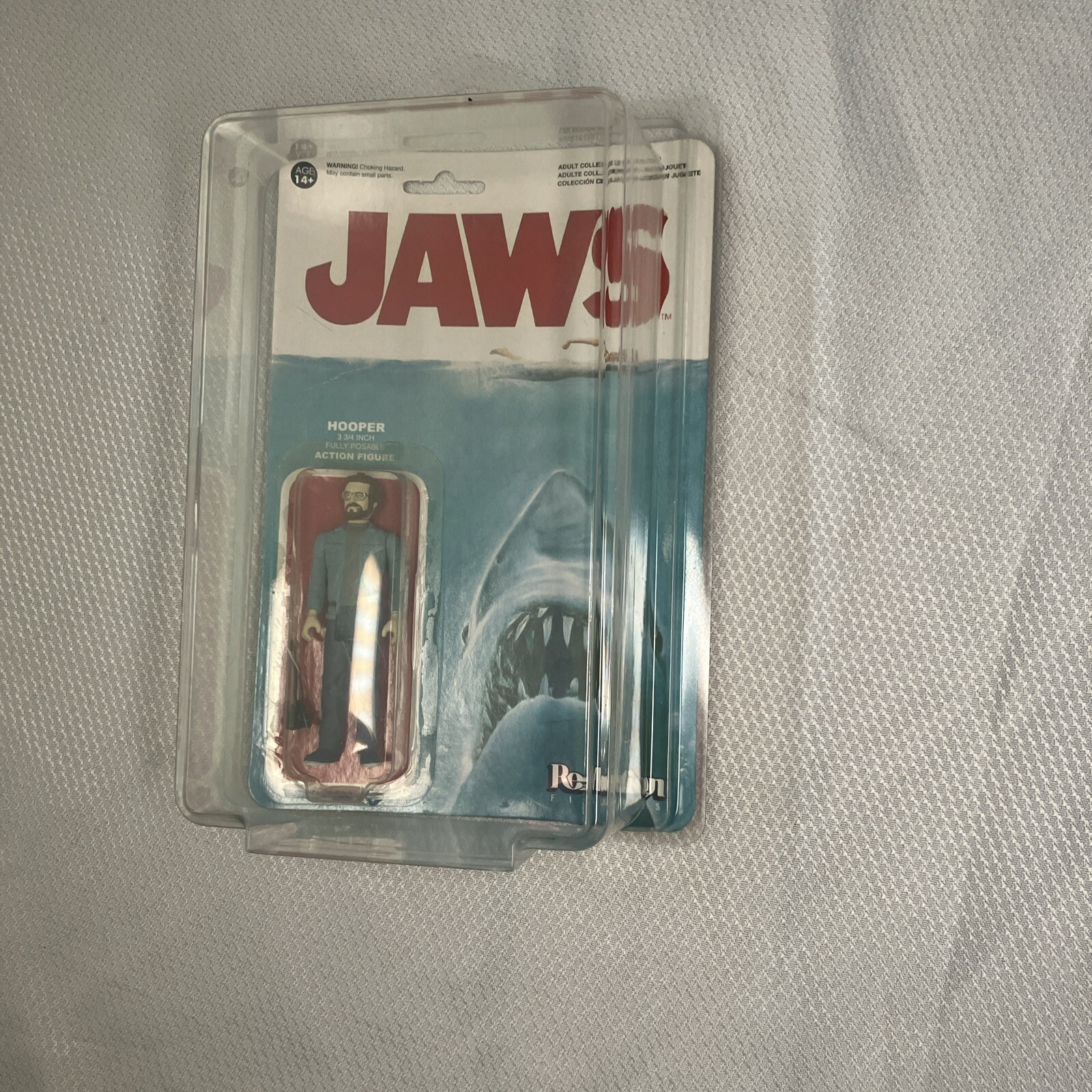 Funko ReAction Super7 JAWS Hooper Action Figure W/ Protective Case