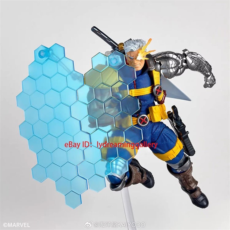 Kaiyodo Marvel X-Men Cable 1/12 Scale Limited Edition Collectible Action Figure