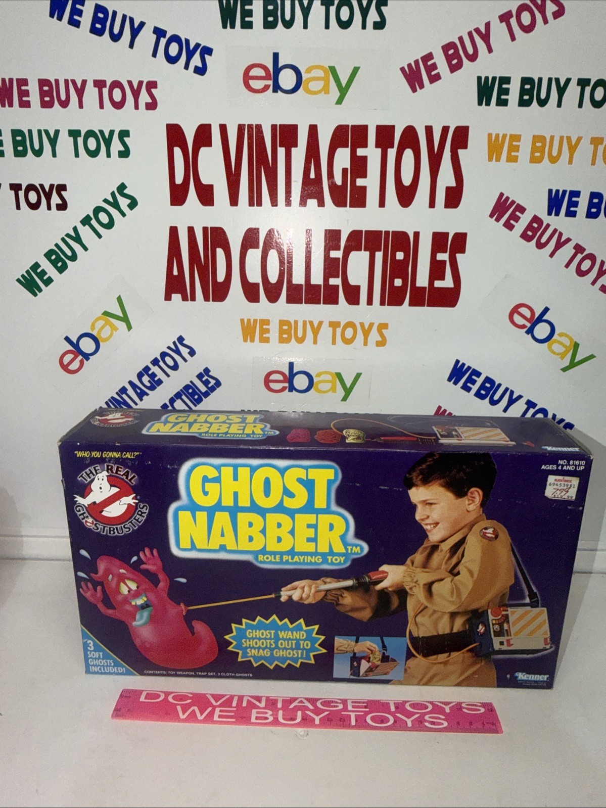 Vintage – The Real Ghostbusters GHOST NABBER – Kenner 1990 FACTORY SEALED 👻