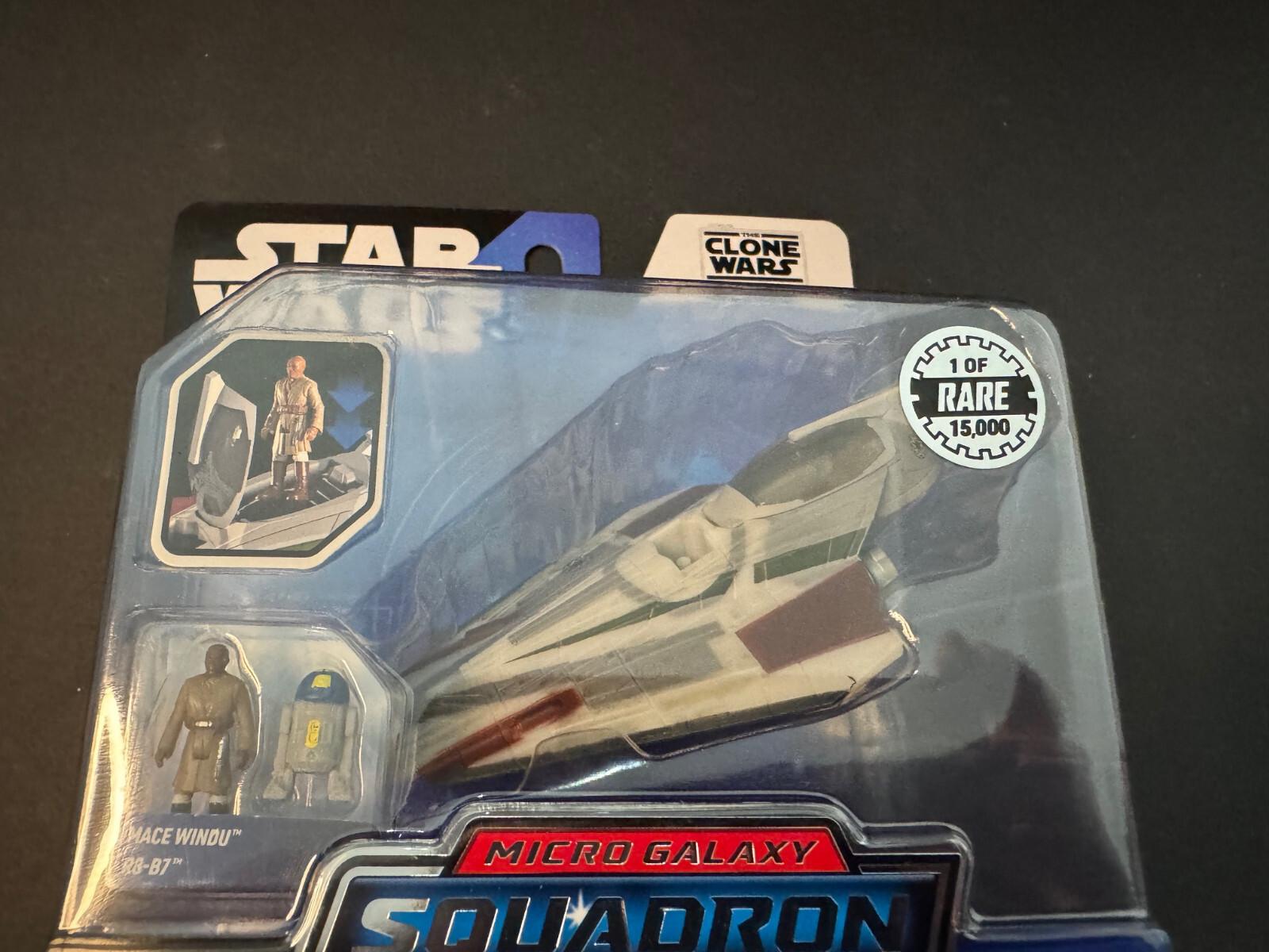 Star Wars Micro Galaxy Squadron Series 8 Mace Windu&rsquo;s Jedi Starfighter Chase 🔥