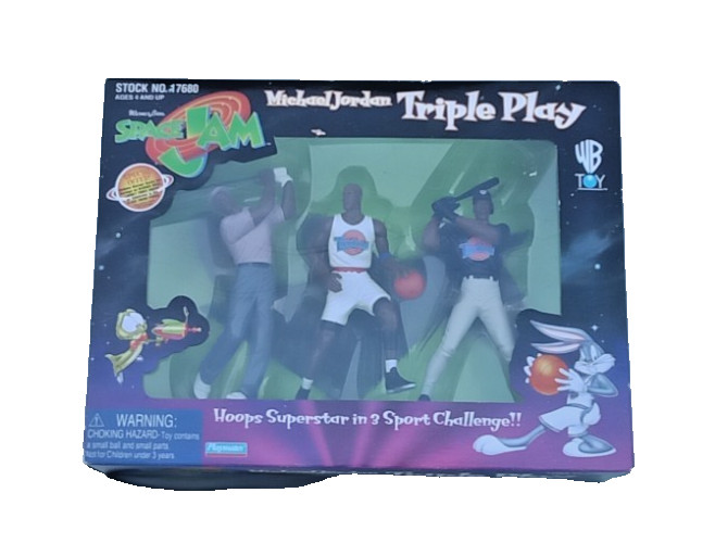Space Jam – Michael Jordan Triple Play New – Stock No. [17680] Ages 4 and Up-New