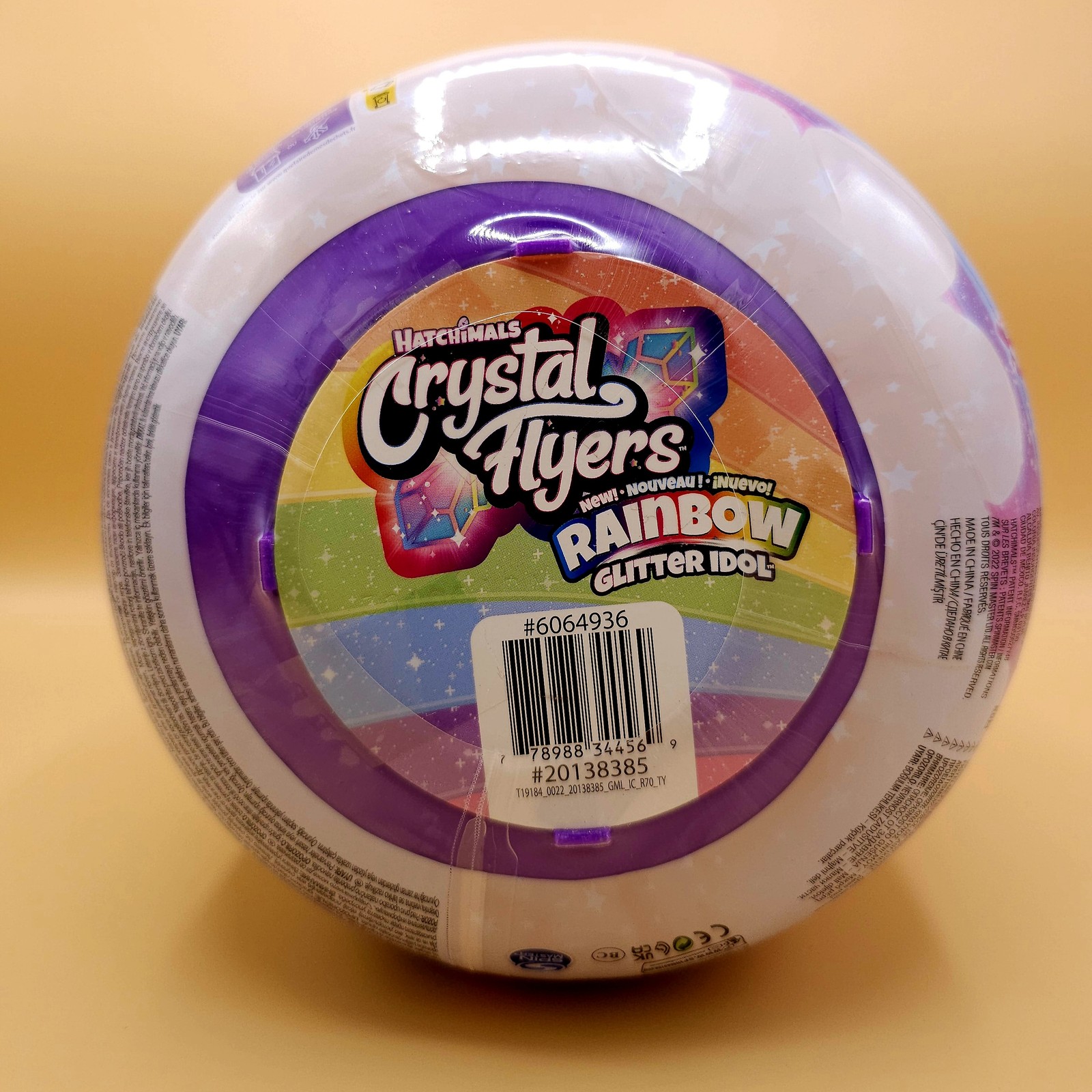 Hatchimals Crystal Flyers Rainbow Glitter Idol Flying Toy Lights Magical Sealed