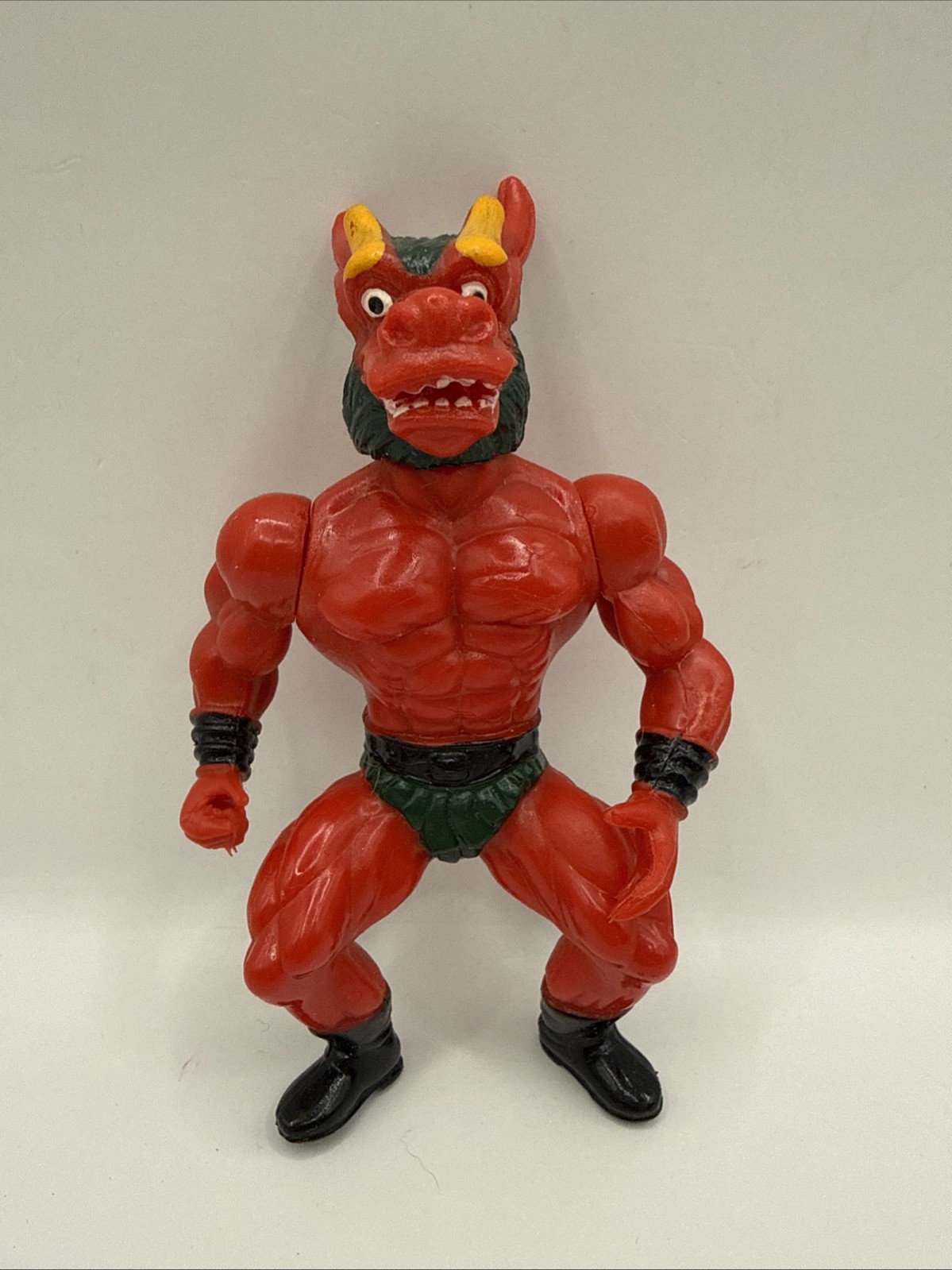 Vtg 1982 Remco Galaxy Warriors Heroes Red Dragoon Chinese Dragon Head Motu 2