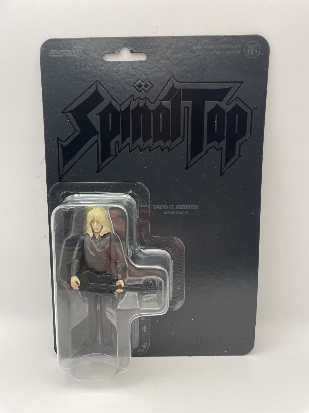 Super7 2024 Spinal Tap 3 Reaction Bundle, 2 None More Black Figures, 1 White
