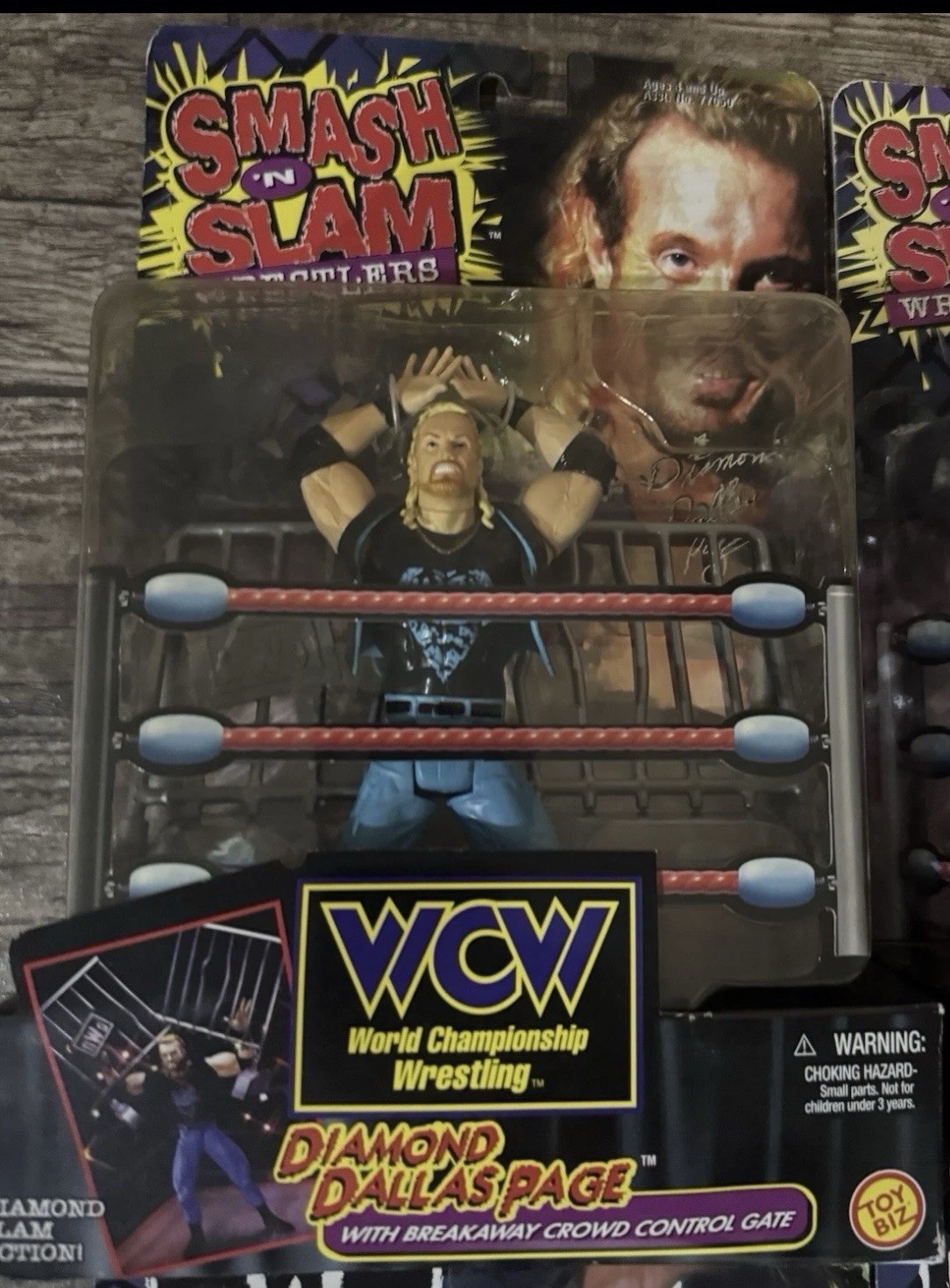 WCW Toy Biz 1999 Smash N Slam DDP Diamond Dallas Page Action Figure
