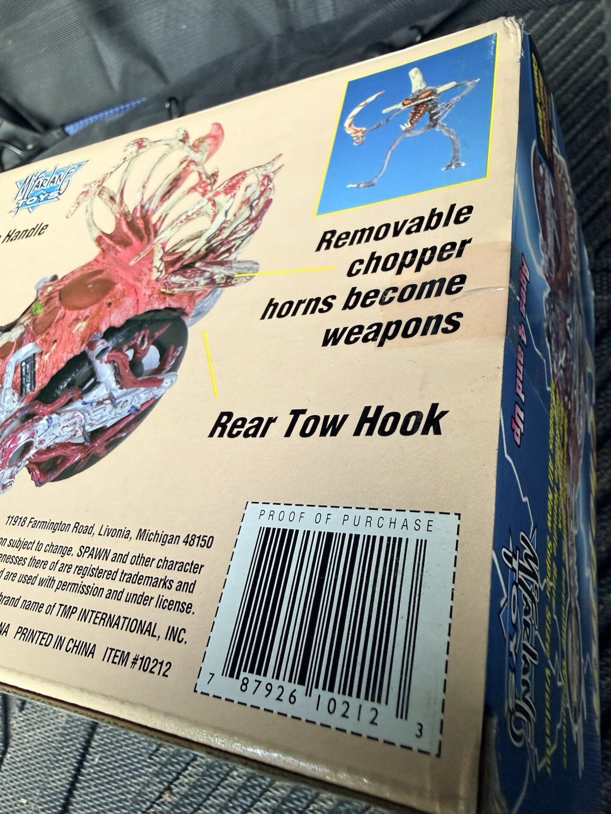 Todd McFarlane’s Spawn Violator Chopper Vehicle w/ Super Size Violator FigureNIB