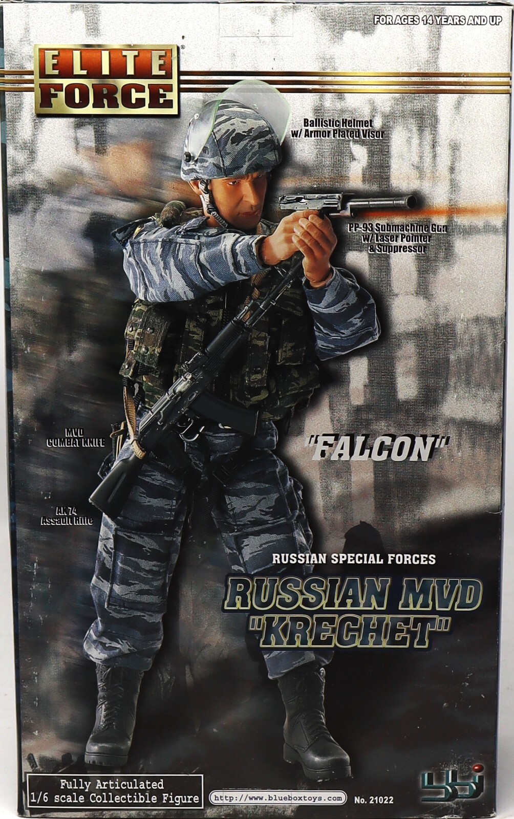 Blue Box Elite Force Falcon Russian Special Forces MVD « Krechet » « Falcon »