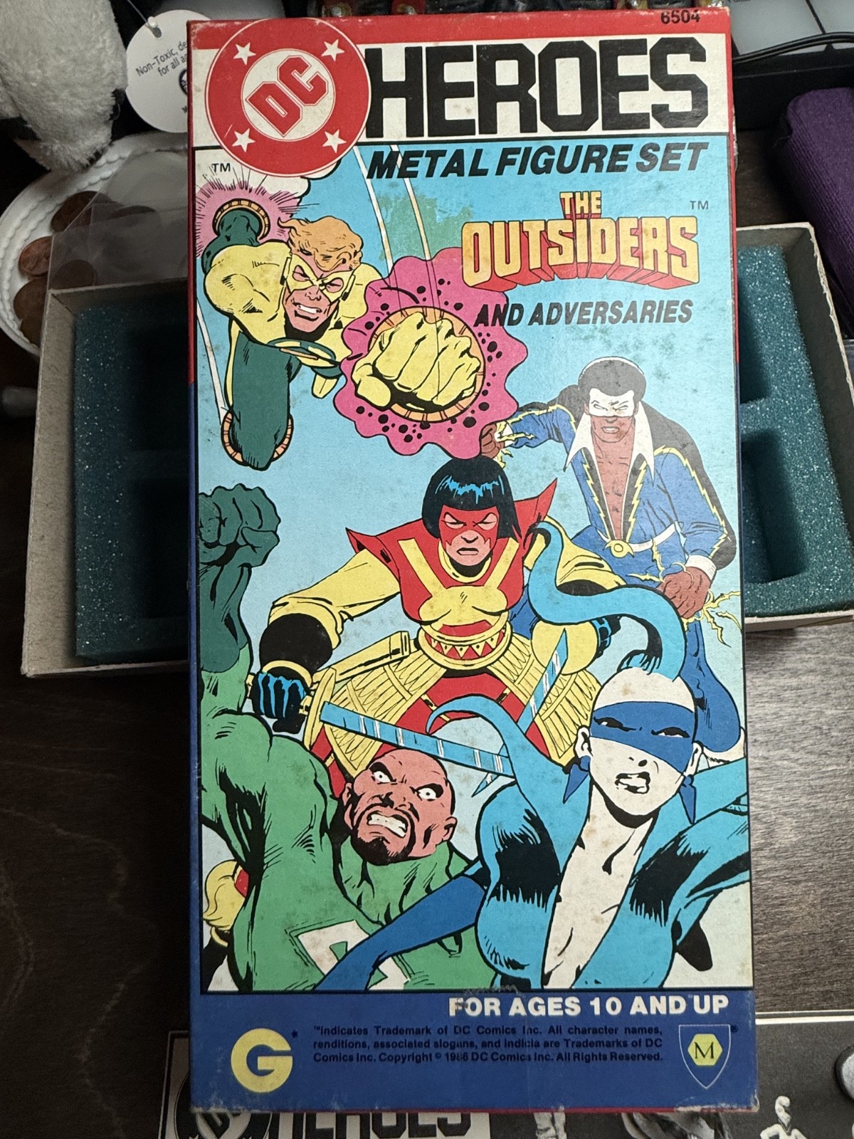 1987 OUTSIDERS Set 6504 Grenadier DC Universe Engraved Master Molds New