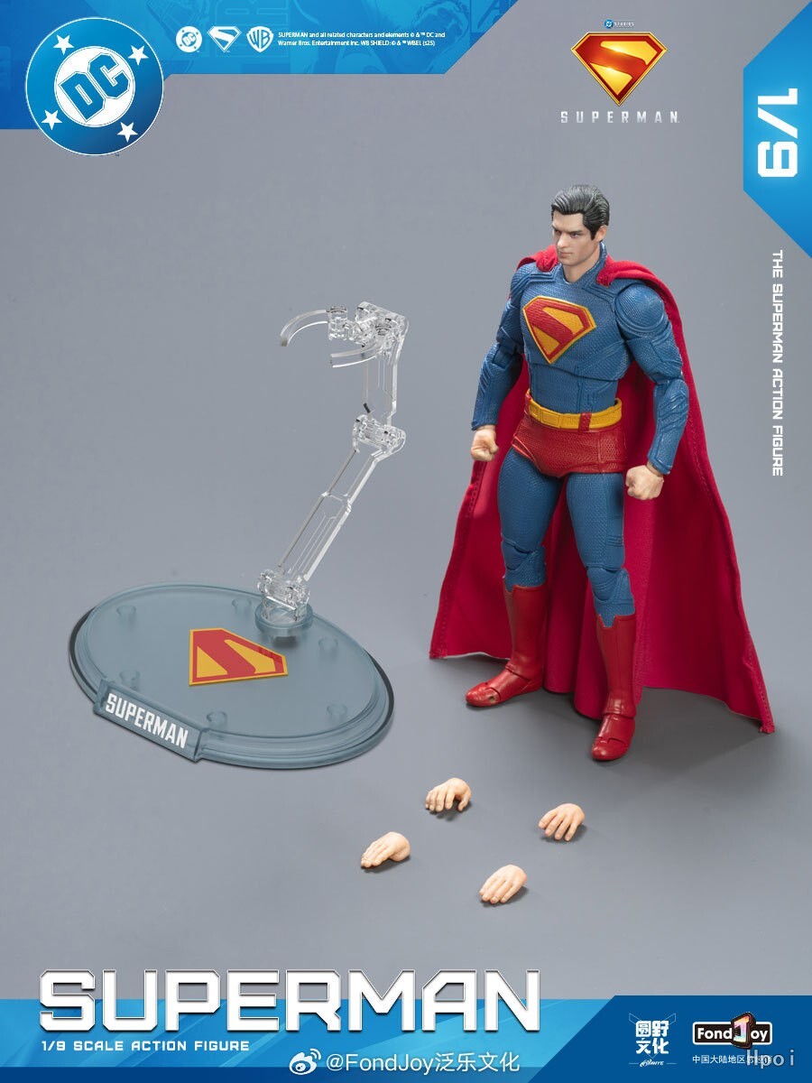 FondJoy DC Superman 1/9 Complete Action Figure Model IN Stock