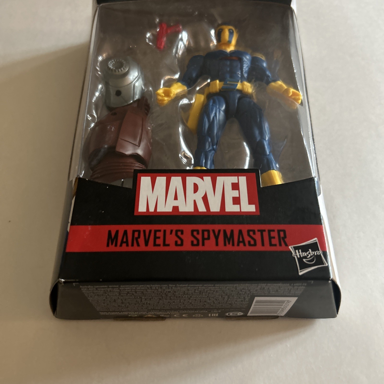 Marvel Legends Spymaster 6” Action Figure Hasbro Crimson Dynamo BAF