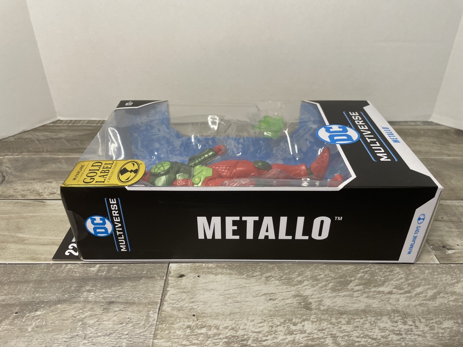 McFarlane DC Multiverse Gold Label Metallo 7” Figure New Sealed Superman Villain