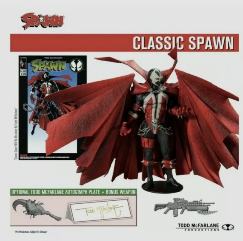 McFarlane Kickstarter 5 Pack Spawn Trilogy Set SIGNED Todd McFarlane SEALED