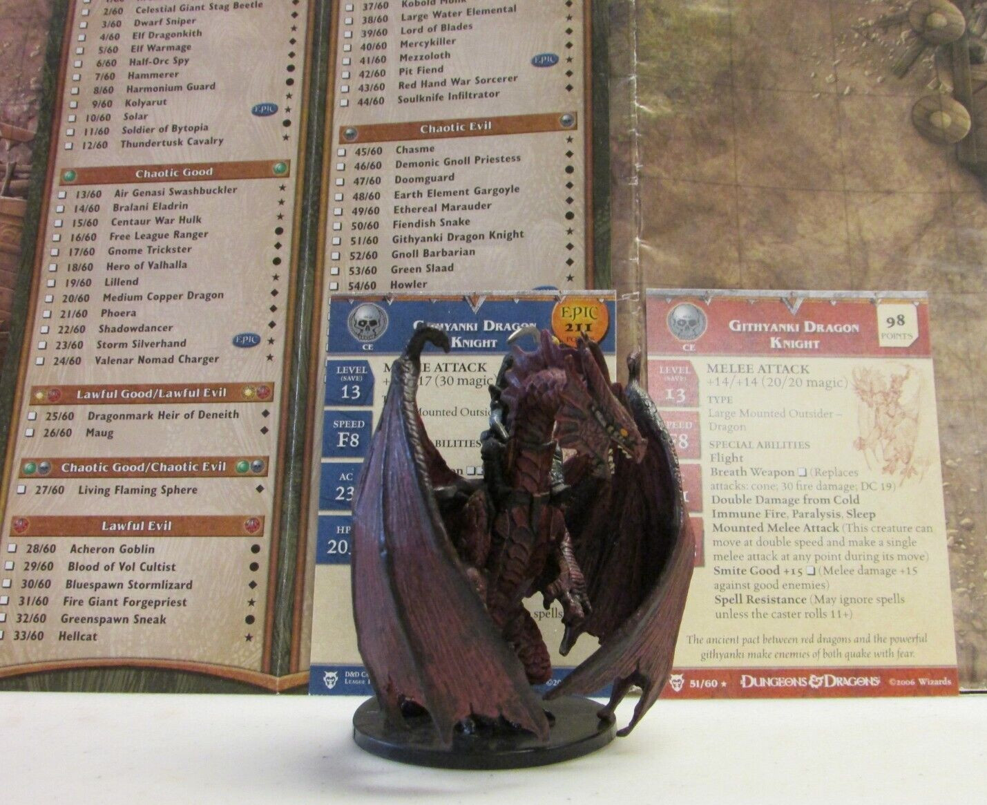 DnD Miniatures Blood War – Singles