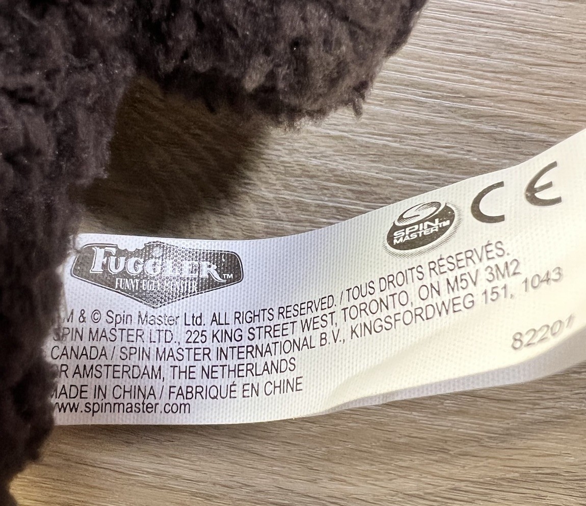 Fuggler Spin Master Funny Ugly 9&Prime; Plush Rabid Rabbit Variant 2 – RARE RETIRED