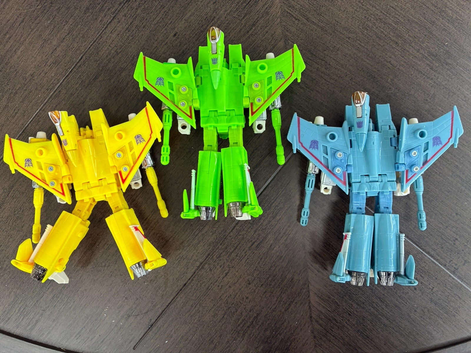 Transformers CHMS Green Yellow Blue Rain Maker Seekers Lot ACID STORM ION NOVA