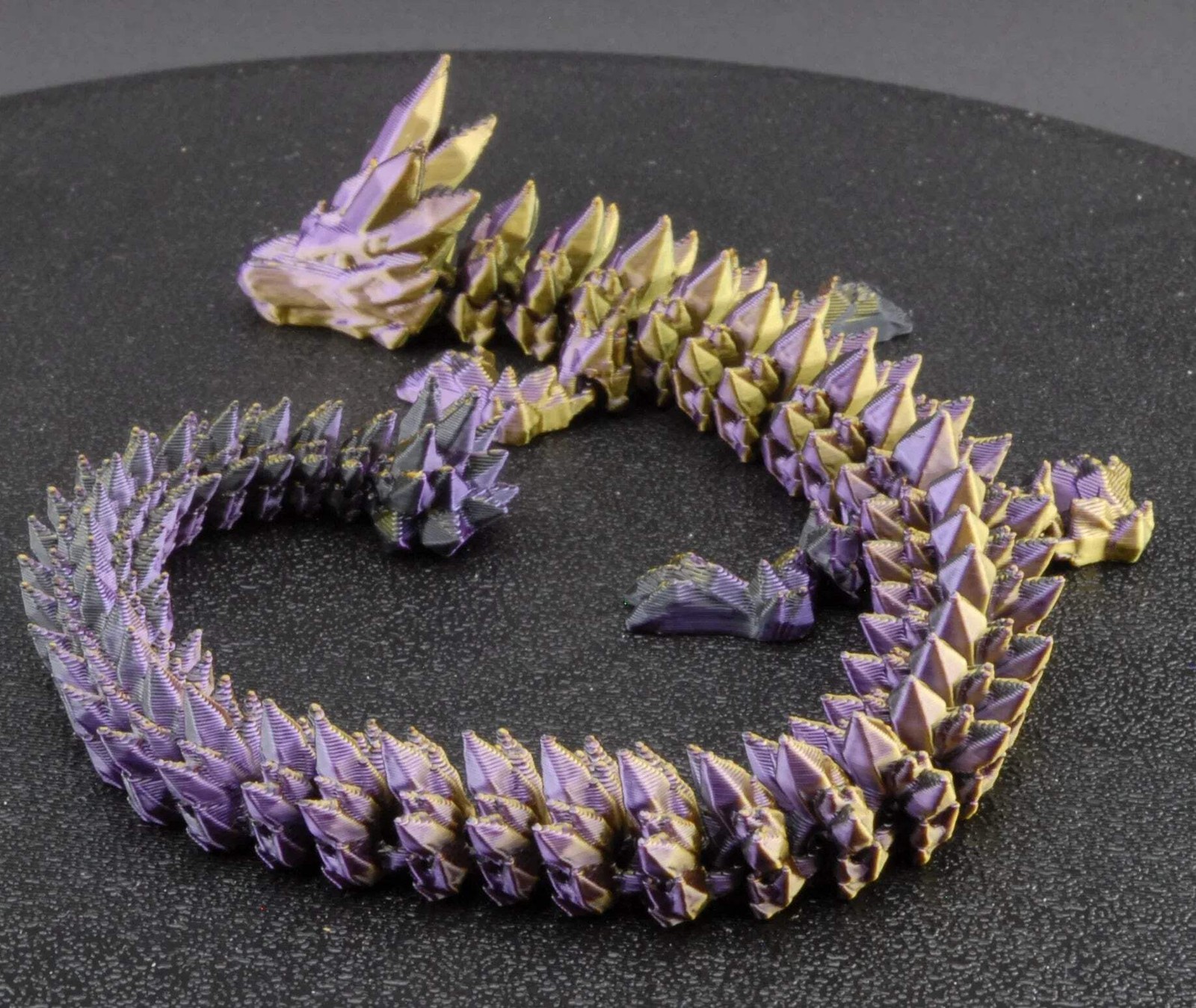 Crystal Dragon – Articulated Poseable Fantasy Dragon Toy | 3D Printed