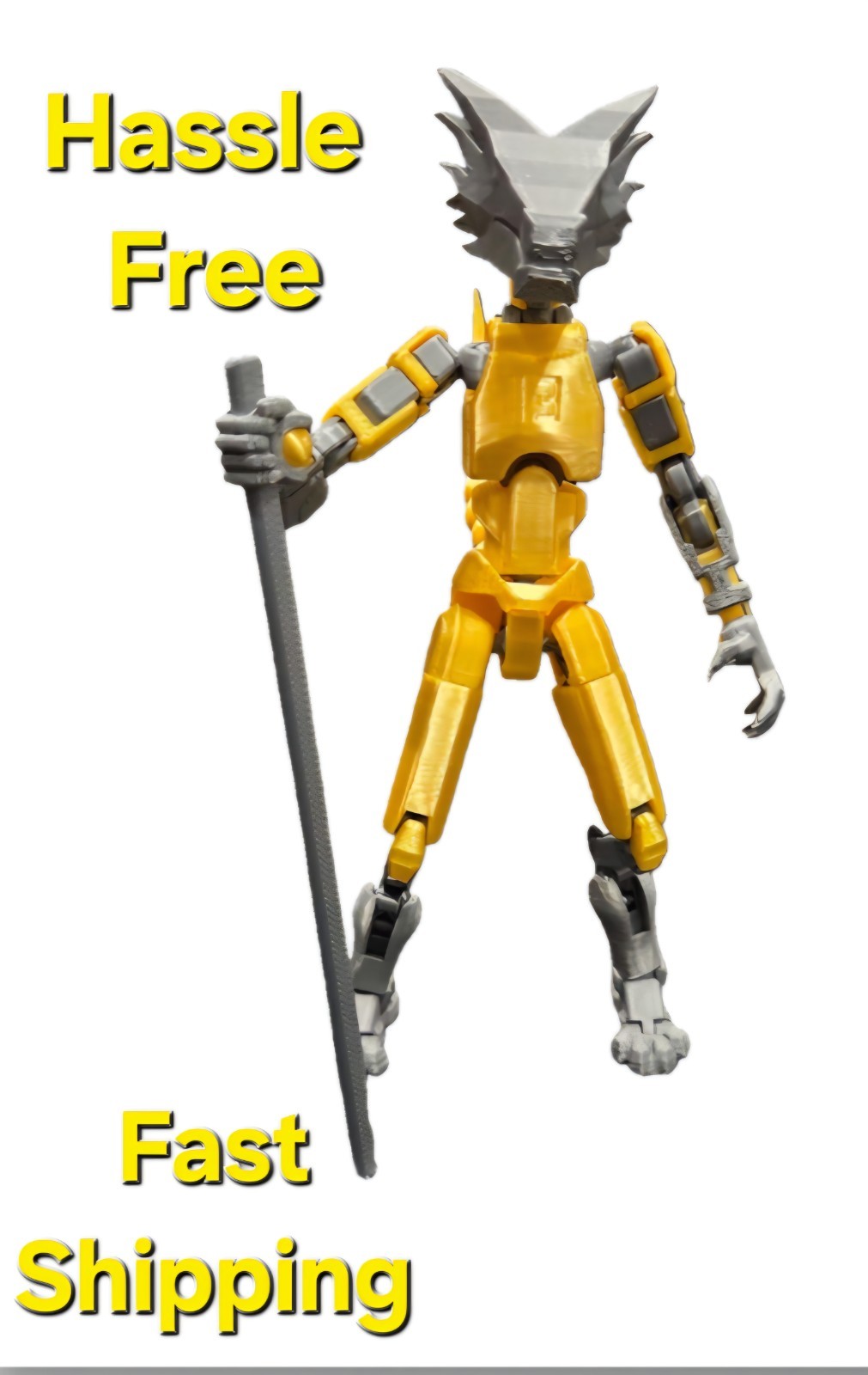 T13 Dummy13 Mechanical Moveable Action Figure 3D Printed, Kung-Fu Dragon